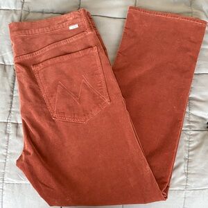 MOTHER the tomcat ankle jean hopscotch / friar brown EUC